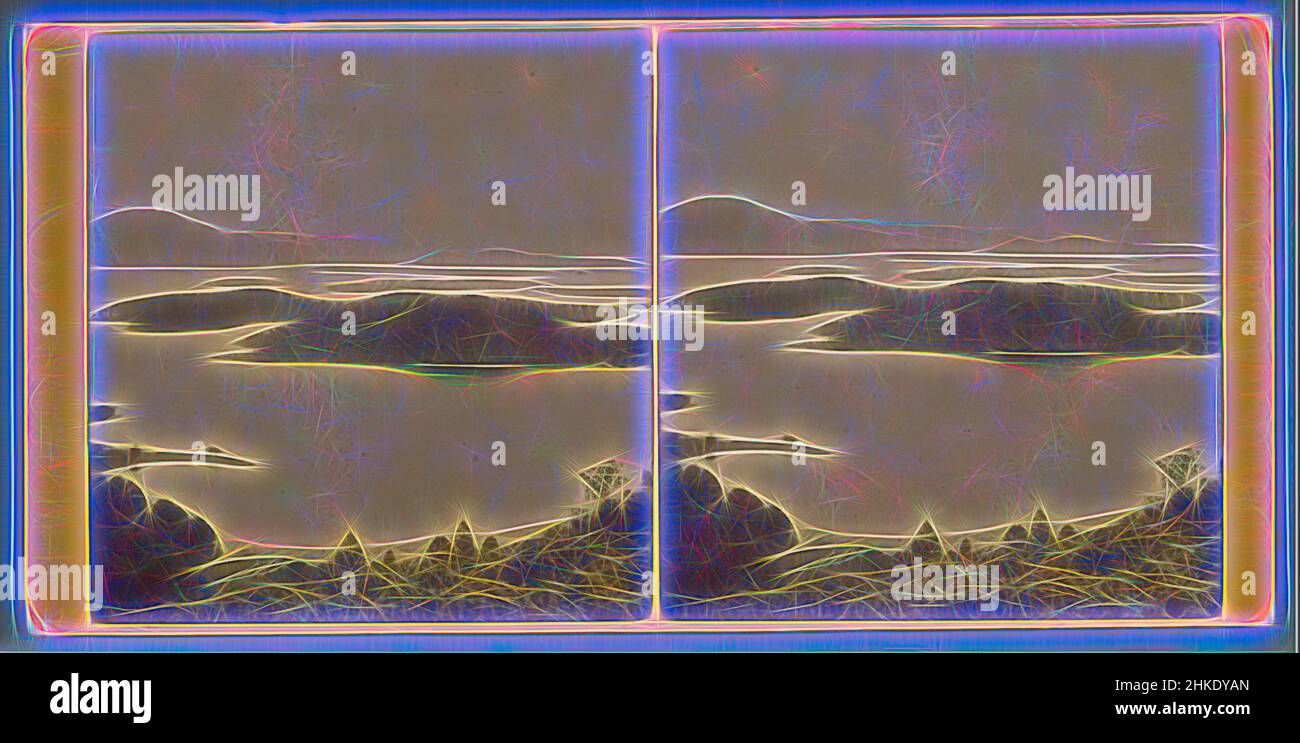 Inspiriert von Loch Lomond, George Washington Wilson, Aberdeen, c. 1860 - c. 1865, Albumendruck, Höhe 8,4 mm × Breite 17,4 mm, neu gestaltet von Artotop. Klassische Kunst neu erfunden mit einem modernen Twist. Design von warmen fröhlichen Leuchten der Helligkeit und Lichtstrahl Strahlkraft. Fotografie inspiriert von Surrealismus und Futurismus, umarmt dynamische Energie der modernen Technologie, Bewegung, Geschwindigkeit und Kultur zu revolutionieren Stockfoto