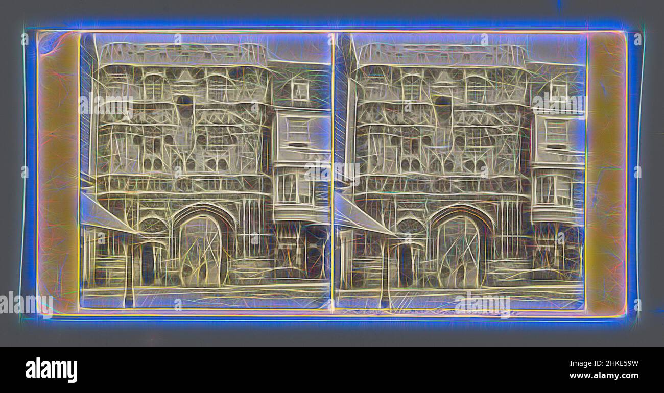 Inspiriert durch das Eingangstor zur Kathedrale von Canterbury, Frank Mason Good, Verleger: Frank Mason Good, Canterbury, Verleger: London, c. 1850 - c. 1880, Albumendruck, Höhe 85 mm × Breite 170 mm, neu gestaltet von Artotop. Klassische Kunst neu erfunden mit einem modernen Twist. Design von warmen fröhlichen Leuchten der Helligkeit und Lichtstrahl Strahlkraft. Fotografie inspiriert von Surrealismus und Futurismus, umarmt dynamische Energie der modernen Technologie, Bewegung, Geschwindigkeit und Kultur zu revolutionieren Stockfoto