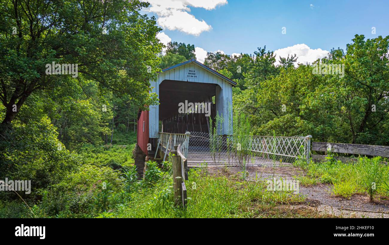 National forest covered bridge scenic byway Fotos und Bildmaterial in