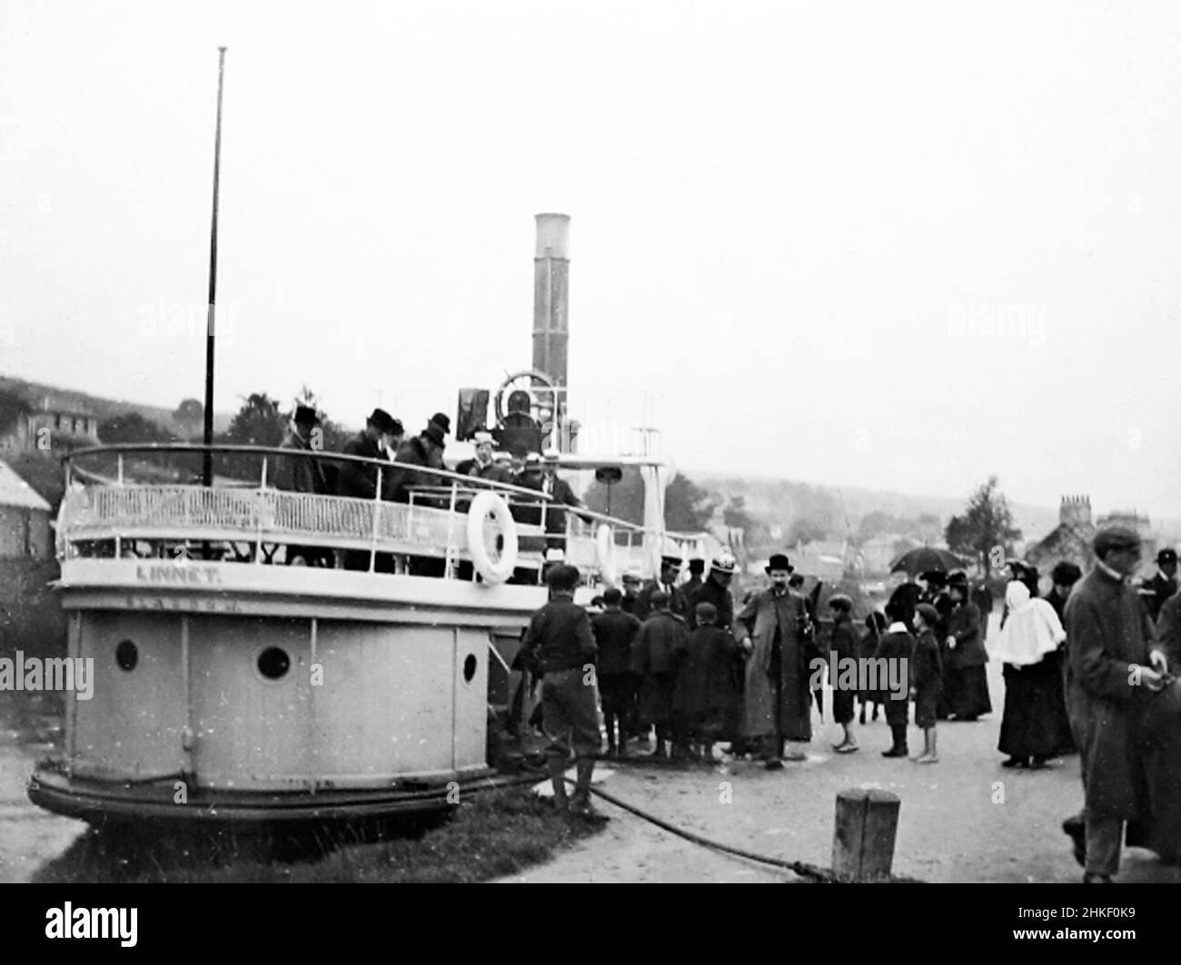 SS Linnet, Schottland, viktorianische Zeit Stockfoto