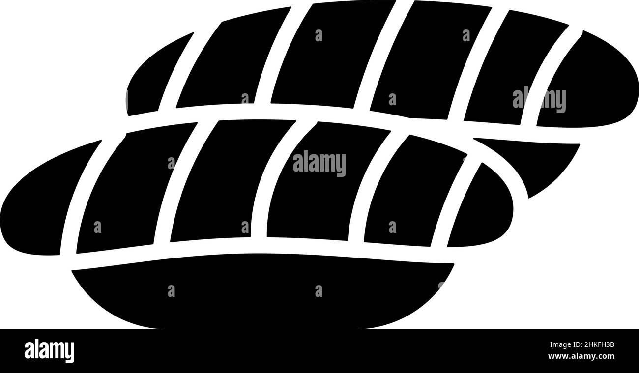 Sushi Glyph Icon Food Vector Stock Vektor Sushi Glyph Icon Food Vector Stock Vektor