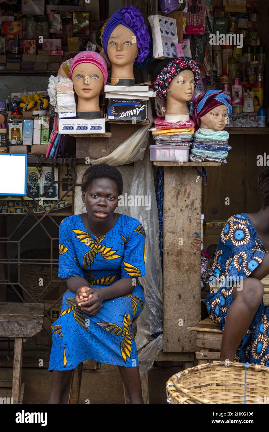 Benin, Porto Novo Stockfoto