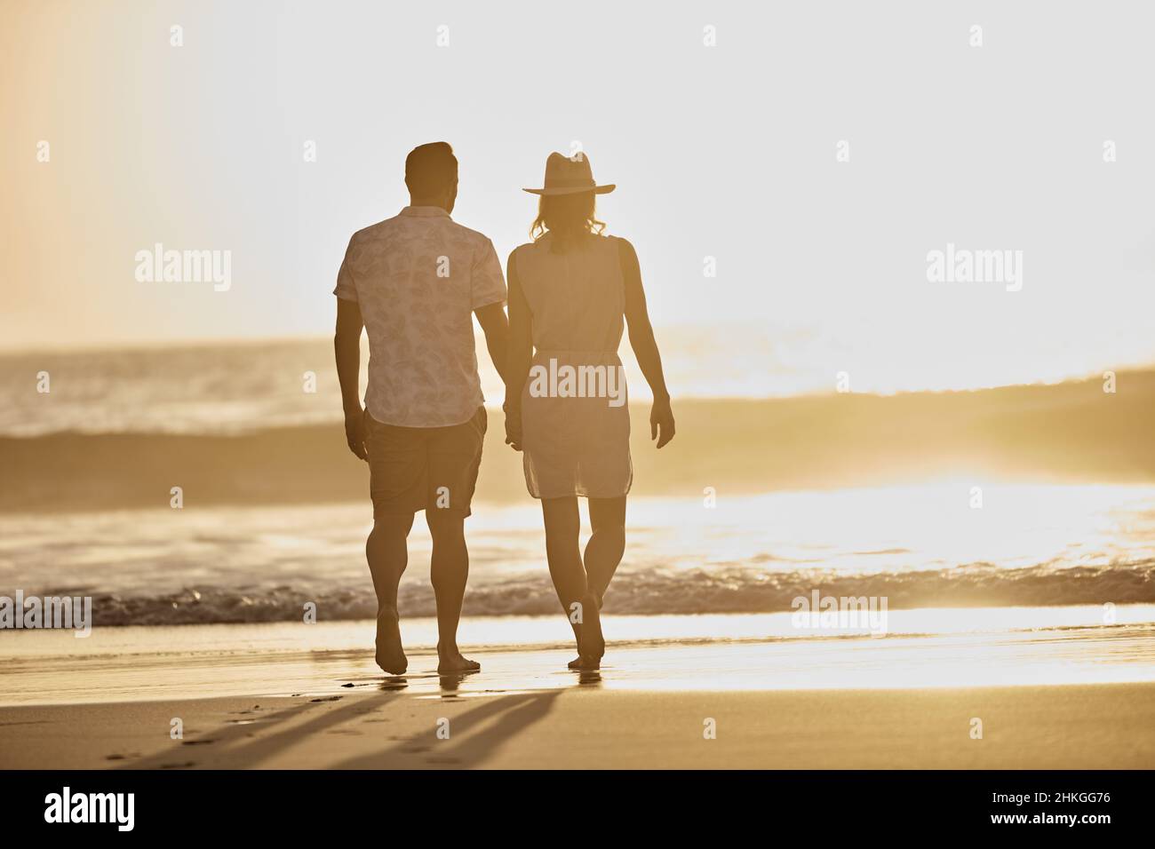 Wir genießen die einfachen Dinge im Leben Stockfoto