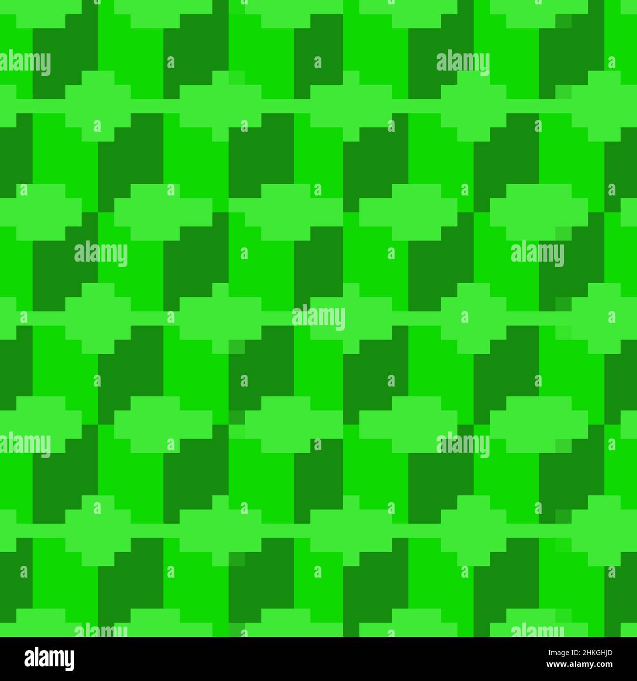 Pixel Art Hintergrund. Vector Illustration. Abstrakte Muster mit quadratischen Pixeln. Mosaik Hintergrund Stock Vektor