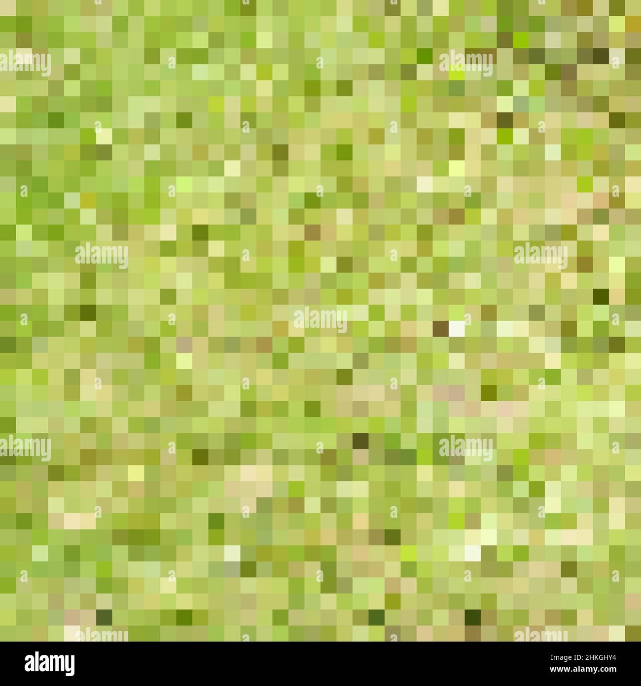 Pixel Art Hintergrund. Vector Illustration. Abstrakte Muster mit quadratischen Pixeln. Mosaik Hintergrund Stock Vektor