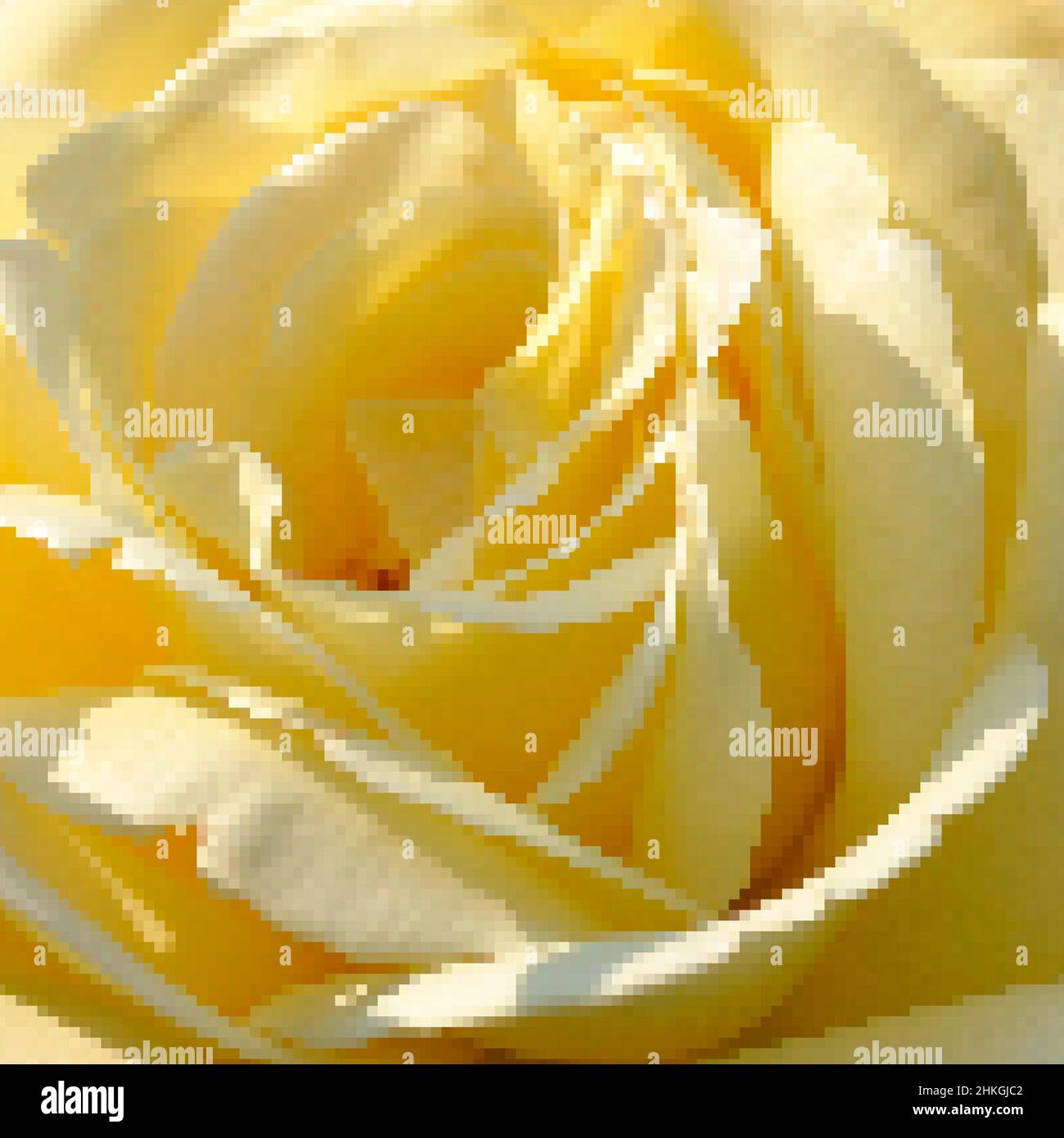 Pixel Art Hintergrund. Vector Illustration. Abstrakte Muster mit quadratischen Pixeln. Mosaik Hintergrund Stock Vektor