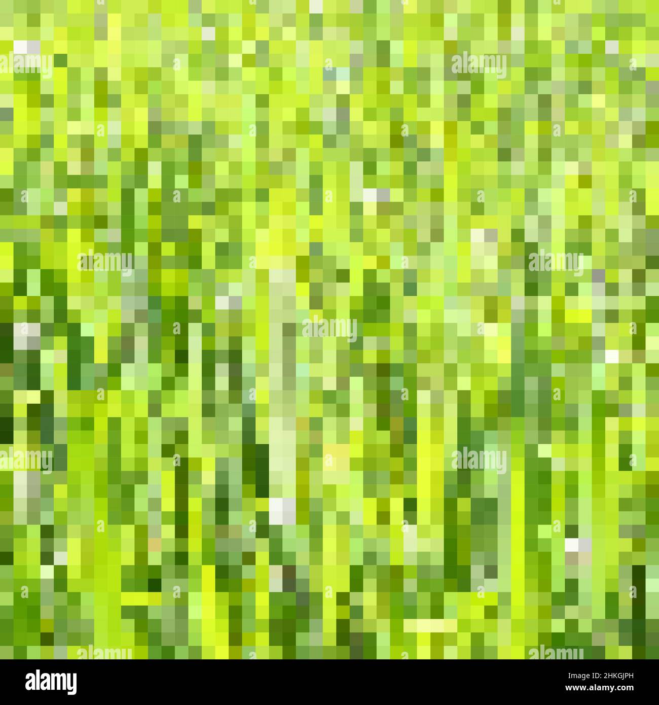 Pixel Art Hintergrund. Vector Illustration. Abstrakte Muster mit quadratischen Pixeln. Mosaik Hintergrund Stock Vektor