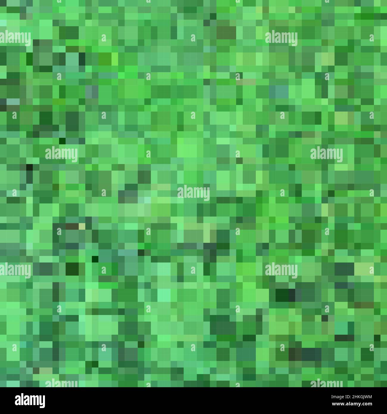 Pixel Art Hintergrund. Vector Illustration. Abstrakte Muster mit quadratischen Pixeln. Mosaik Hintergrund Stock Vektor