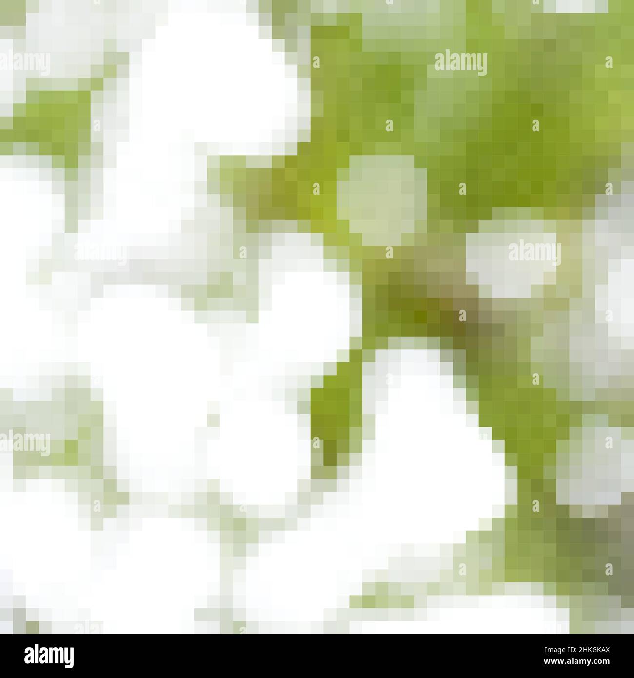 Pixel Art Hintergrund. Vector Illustration. Abstrakte Muster mit quadratischen Pixeln. Mosaik Hintergrund Stock Vektor