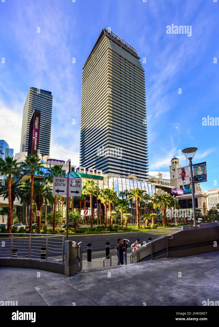 Das Cosmopolitan Resort and Casino auf dem Vegas Strip, Las Vegas, Nevada Stockfoto