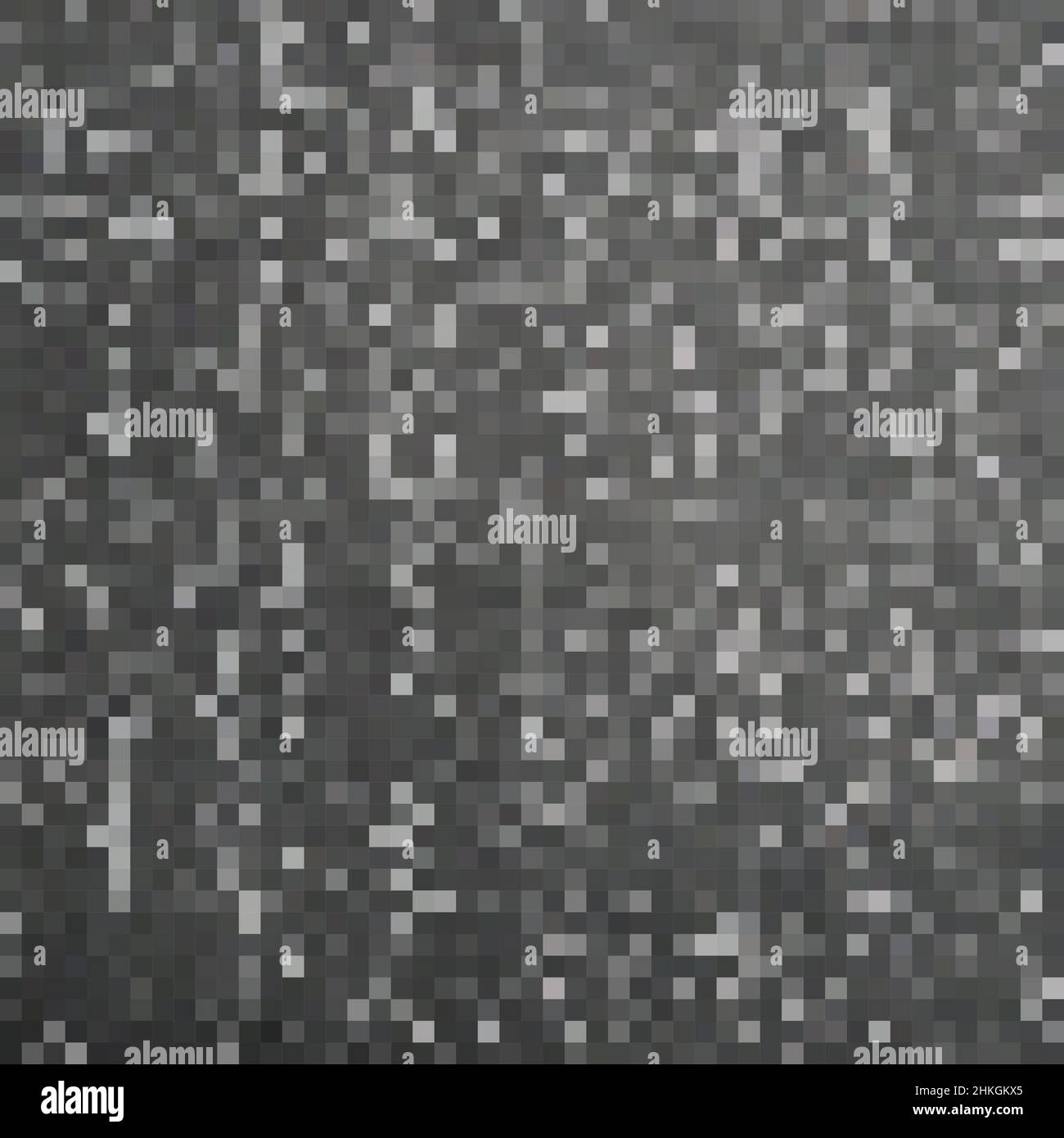 Pixel Art Hintergrund. Vector Illustration. Abstrakte Muster mit quadratischen Pixeln. Mosaik Hintergrund Stock Vektor