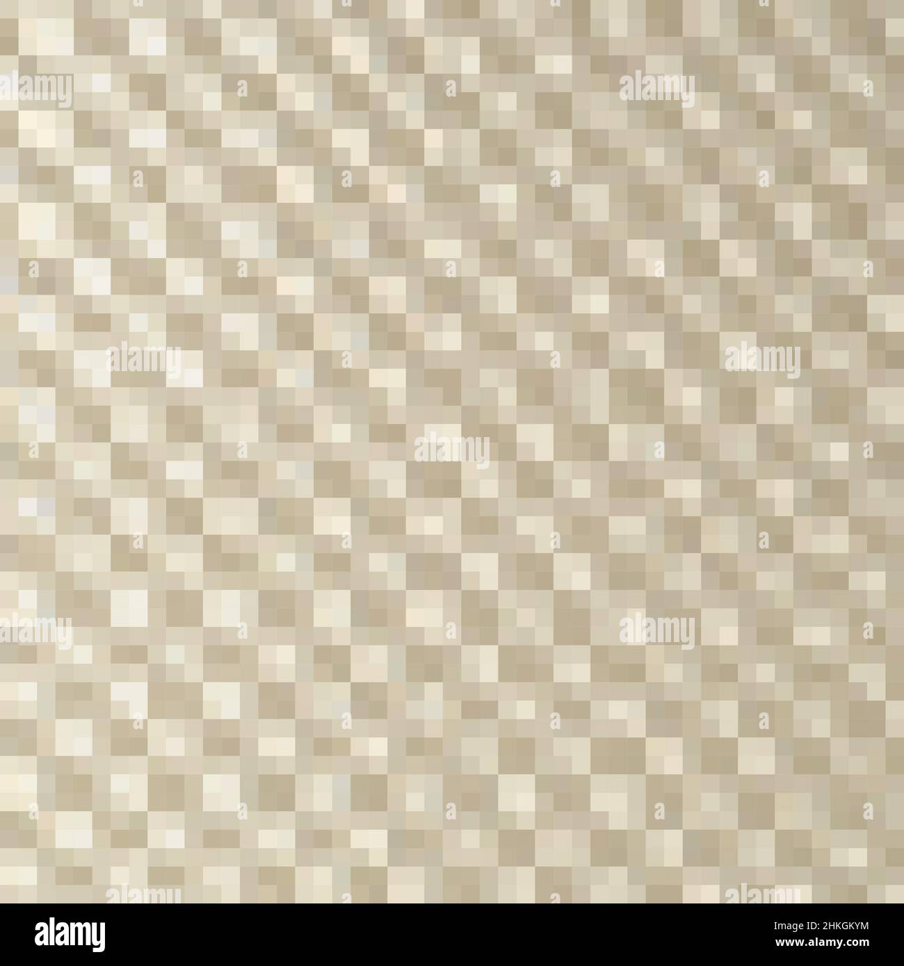 Pixel Art Hintergrund. Vector Illustration. Abstrakte Muster mit quadratischen Pixeln. Mosaik Hintergrund Stock Vektor