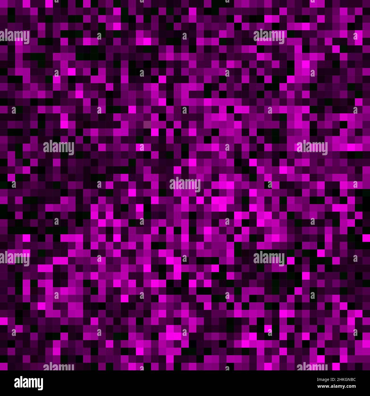 Pixel Art Hintergrund. Vector Illustration. Abstrakte Muster mit quadratischen Pixeln. Mosaik Hintergrund Stock Vektor