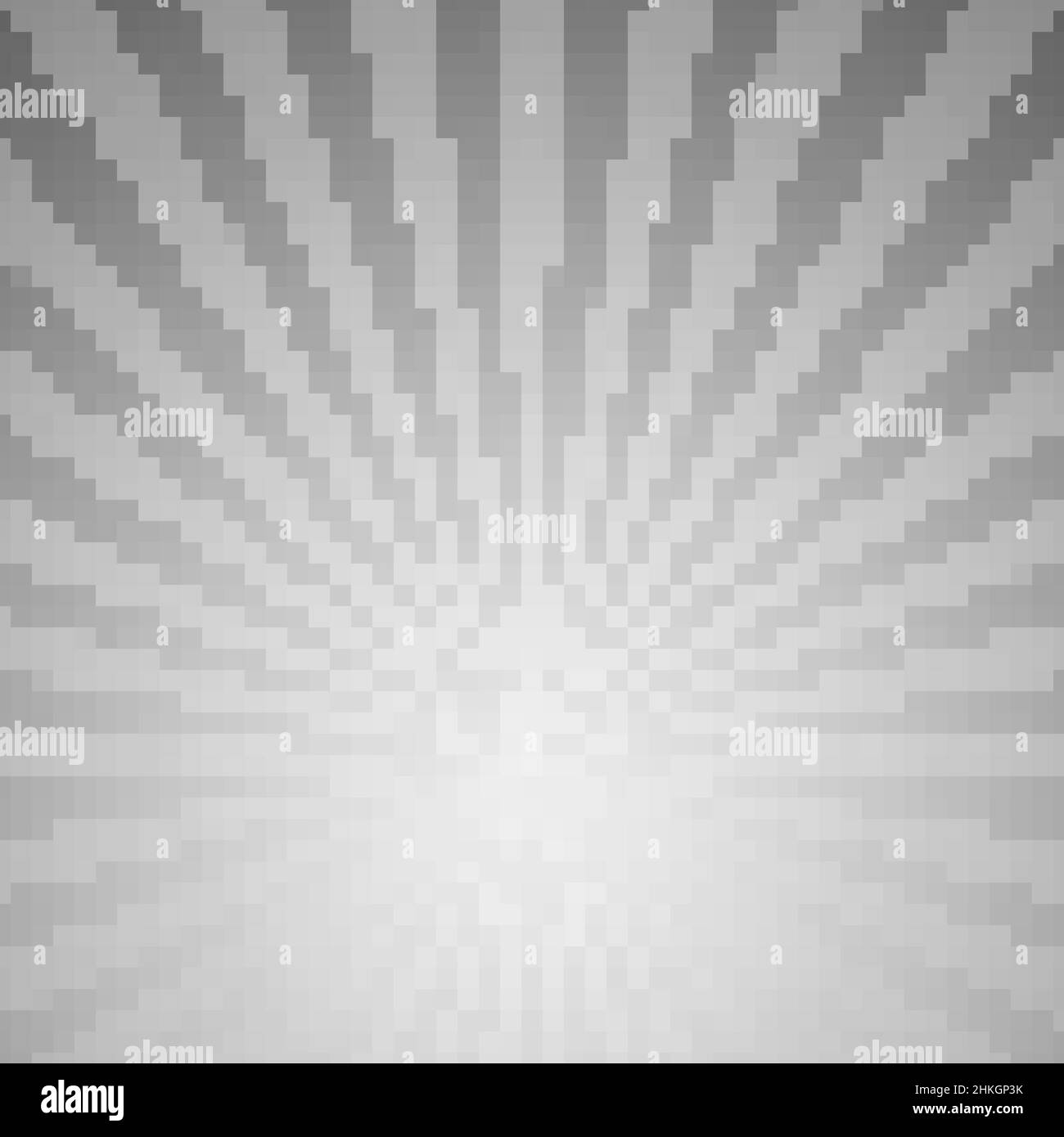 Pixel Art Hintergrund. Vector Illustration. Abstrakte Muster mit quadratischen Pixeln. Mosaik Hintergrund Stock Vektor