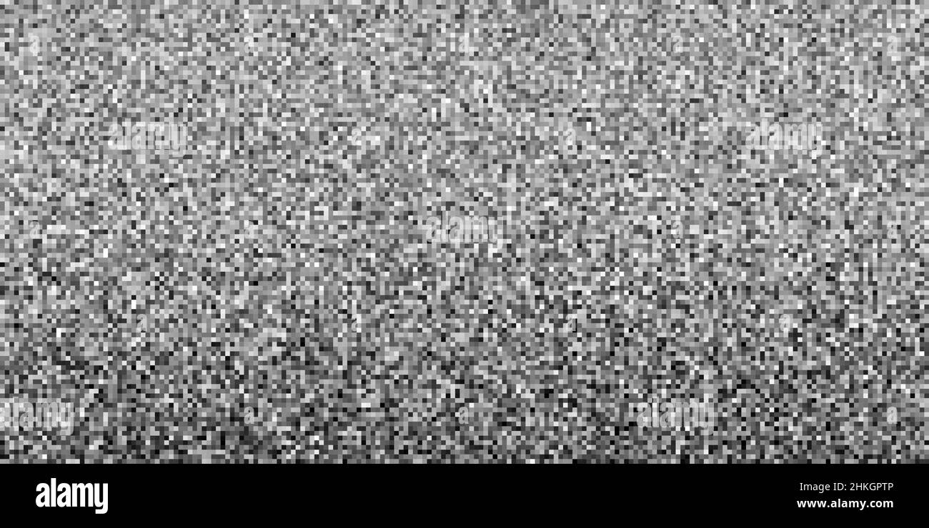 Pixel Art Hintergrund. Vector Illustration. Abstrakte Muster mit quadratischen Pixeln. Mosaik Hintergrund Stock Vektor