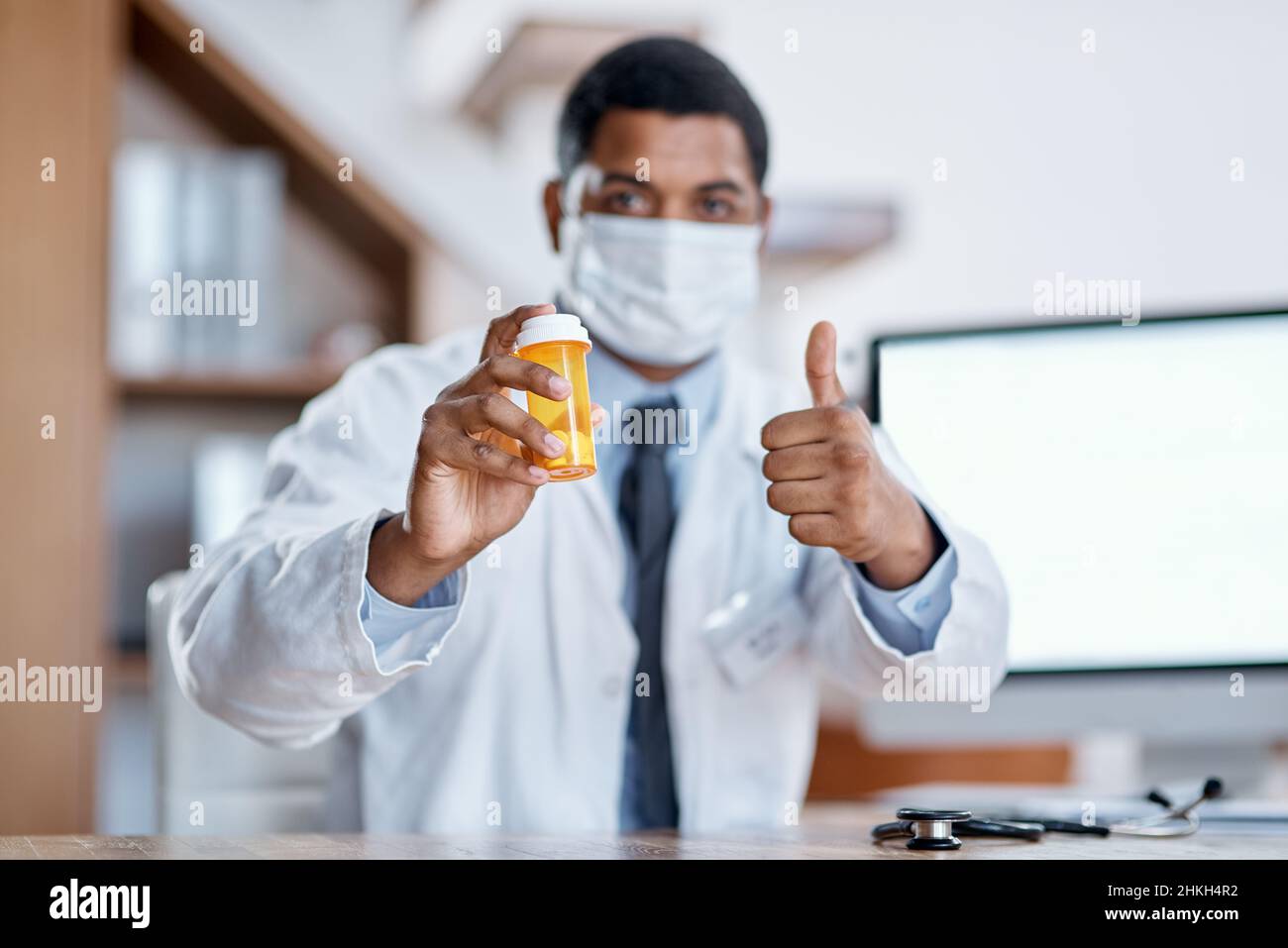 Es ist das Medikament, das von vielen Fachleuten genehmigt wurde Stockfoto