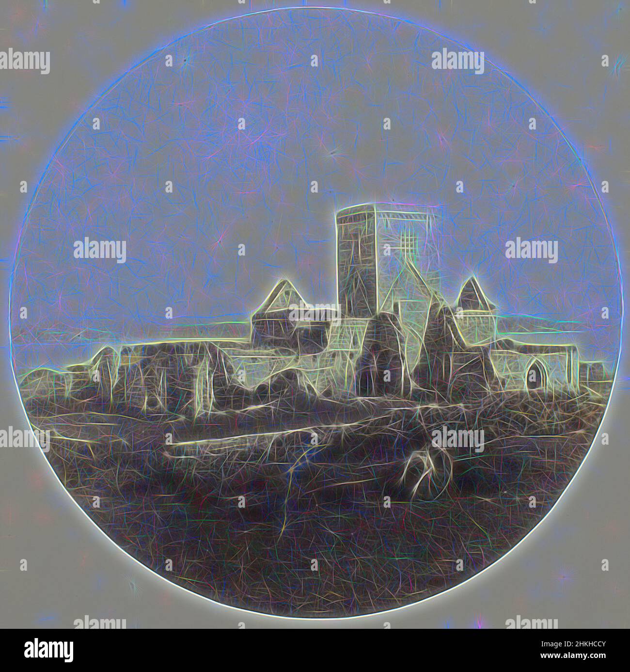 Inspiriert von View of Iona Abbey, Iona, George Washington Wilson, Iona, c.. 1857 - in oder vor 1862, Papier, Albumendruck, Höhe 71 mm × Breite 71 mm, neu erfunden von Artotop. Klassische Kunst neu erfunden mit einem modernen Twist. Design von warmen fröhlichen Leuchten der Helligkeit und Lichtstrahl Strahlkraft. Fotografie inspiriert von Surrealismus und Futurismus, umarmt dynamische Energie der modernen Technologie, Bewegung, Geschwindigkeit und Kultur zu revolutionieren Stockfoto