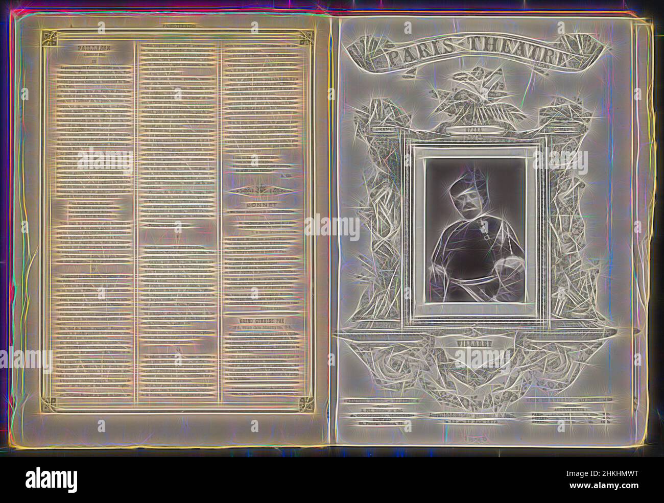 Inspiriert von Portrait von Pierre-François Villaret, Villaret, Alexandre Quinet, Frankreich, c. 1868 - vor 12-Jun-1873, Papier, Höhe 125 mm × Breite 88 mm, neu erfunden von Artotop. Klassische Kunst neu erfunden mit einem modernen Twist. Design von warmen fröhlichen Leuchten der Helligkeit und Lichtstrahl Strahlkraft. Fotografie inspiriert von Surrealismus und Futurismus, umarmt dynamische Energie der modernen Technologie, Bewegung, Geschwindigkeit und Kultur zu revolutionieren Stockfoto