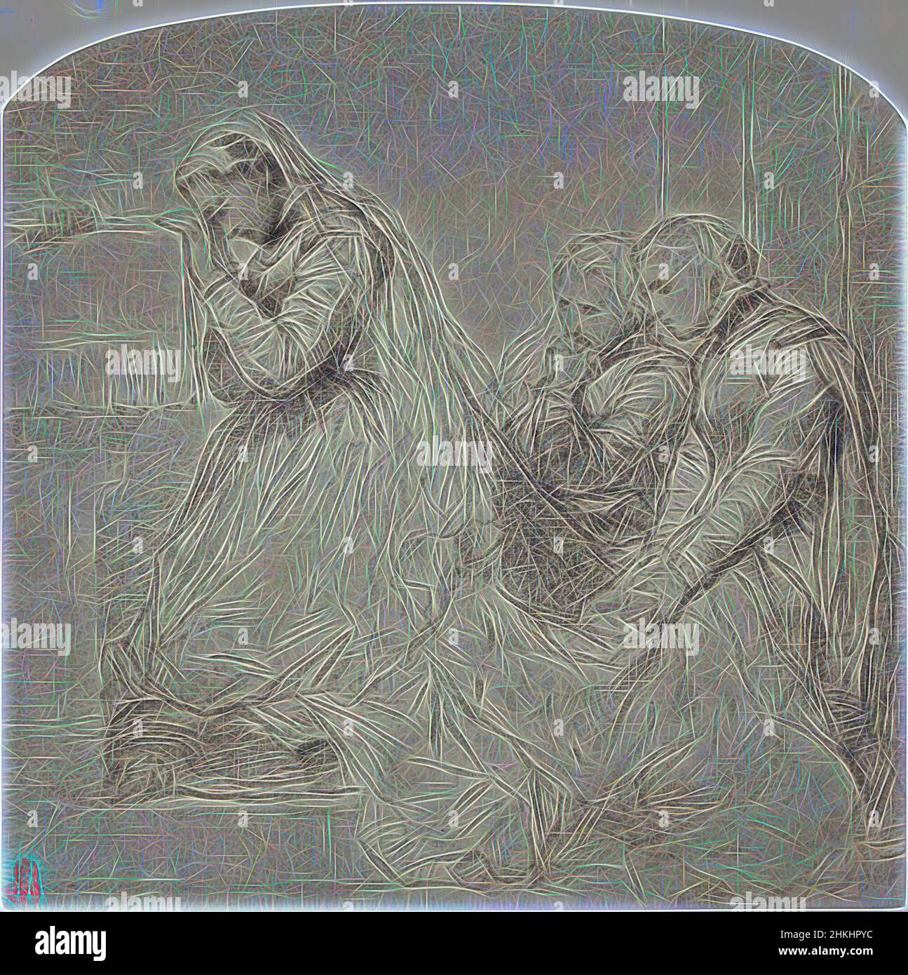 Inspiriert vom letzten Gebet von Mary Stuart von Paul Delaroche, Dernière Communion de Marie Stuart, Robert Jefferson Bingham, intermediärer Zeichner: Paul Delaroche, Paris, c. 1853 - in oder vor 1858, Papier, Albumendruck, Gravur, Höhe 128 mm × Breite 129 mmhöhe 196 mm × Breite 183 mm, neu erfunden von Artotop. Klassische Kunst neu erfunden mit einem modernen Twist. Design von warmen fröhlichen Leuchten der Helligkeit und Lichtstrahl Strahlkraft. Fotografie inspiriert von Surrealismus und Futurismus, umarmt dynamische Energie der modernen Technologie, Bewegung, Geschwindigkeit und Kultur zu revolutionieren Stockfoto Inspiriert vom letzten Gebet von Mary Stuart von Paul Delaroche, Dernière Communion de Marie Stuart, Robert Jefferson Bingham, intermediärer Zeichner: Paul Delaroche, Paris, c. 1853 - in oder vor 1858, Papier, Albumendruck, Gravur, Höhe 128 mm × Breite 129 mmhöhe 196 mm × Breite 183 mm, neu erfunden von Artotop. Klassische Kunst neu erfunden mit einem modernen Twist. Design von warmen fröhlichen Leuchten der Helligkeit und Lichtstrahl Strahlkraft. Fotografie inspiriert von Surrealismus und Futurismus, umarmt dynamische Energie der modernen Technologie, Bewegung, Geschwindigkeit und Kultur zu revolutionieren Stockfoto