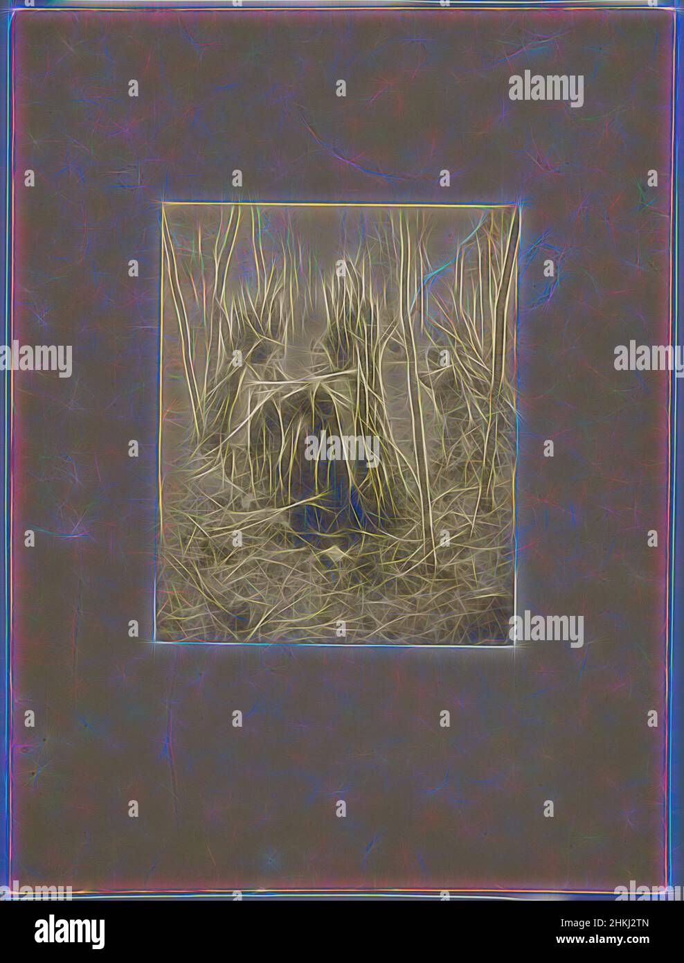 Inspiriert von der Reproduktion nach einem Gemälde von Willem Witsen von zwei Frauen und einem Kind mit Zweigen auf dem Rücken, Willem Witsen, Niederlande, c. 1860 - c. 1915, Papier, Höhe 212 mm × Breite 172 mmhöhe 427 mm × Breite 320 mm, neu erfunden von Artotop. Klassische Kunst neu erfunden mit einem modernen Twist. Design von warmen fröhlichen Leuchten der Helligkeit und Lichtstrahl Strahlkraft. Fotografie inspiriert von Surrealismus und Futurismus, umarmt dynamische Energie der modernen Technologie, Bewegung, Geschwindigkeit und Kultur zu revolutionieren Stockfoto