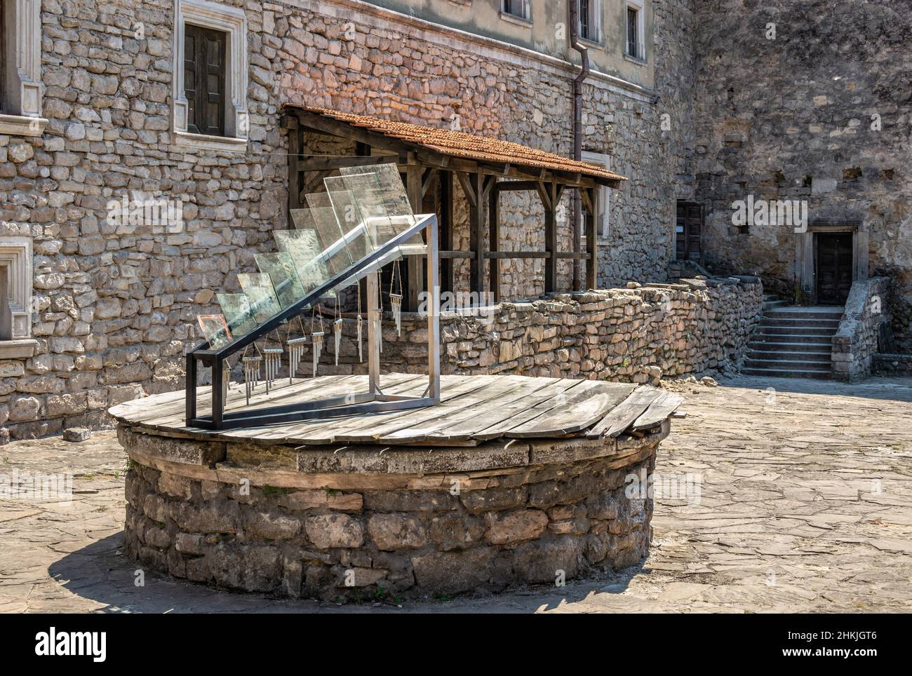 Schloss Svirzh in der Region Lviv der Ukraine Stockfoto