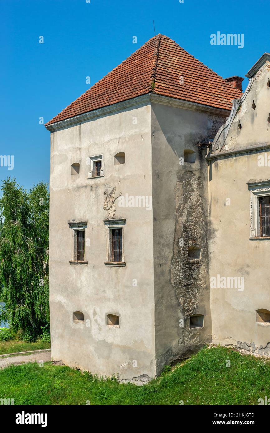 Schloss Svirzh in der Region Lviv der Ukraine Stockfoto