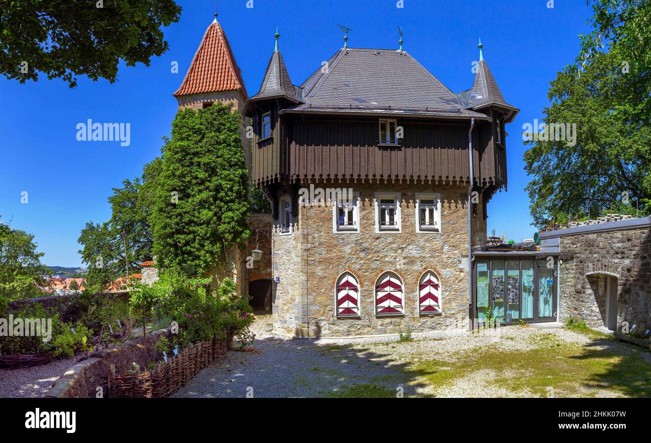 Burghalde in Kempten, Deutschland, Bayern, Schwaben, Allgäu Stockfoto