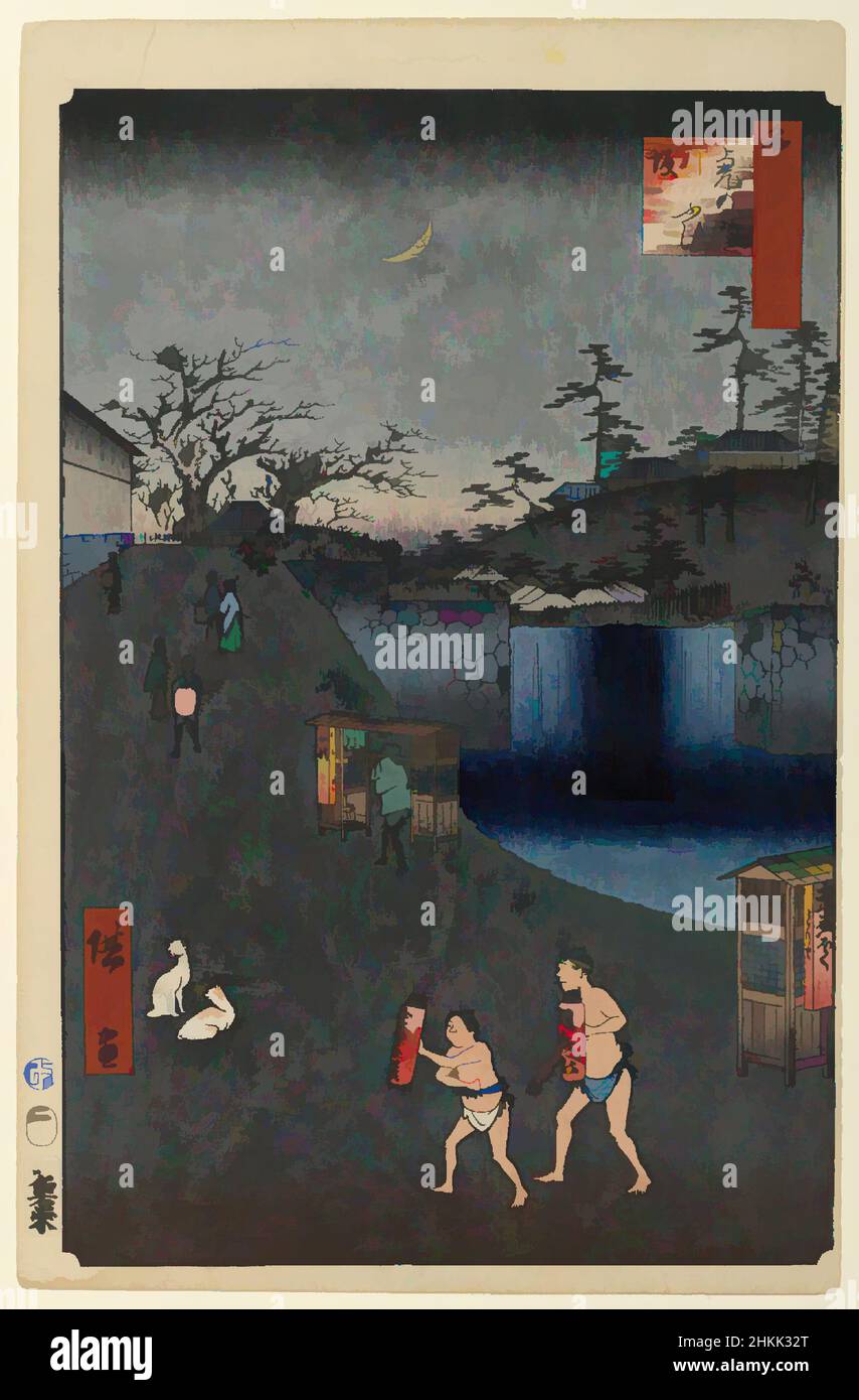 Kunst inspiriert von AOI Slope, außerhalb des Toranomon-Tores, Nr. 113 aus hundert berühmten Ansichten von Edo, Utagawa Hiroshige, Ando, Japanisch, 1797-1858, Holzschnitt, Japan, 11th Monate 1857, Edo-Zeit, Ansei-Ära, Blatt: 14 3/16 x 9 1/4 Zoll, 36 x 23,5 cm, 19th Jahrhundert, Lehrling, Katze, Hund, Klassische Werke, die von Artotop mit einem Hauch von Moderne modernisiert wurden. Formen, Farbe und Wert, auffällige visuelle Wirkung auf Kunst. Emotionen durch Freiheit von Kunstwerken auf zeitgemäße Weise. Eine zeitlose Botschaft, die eine wild kreative neue Richtung verfolgt. Künstler, die sich dem digitalen Medium zuwenden und die Artotop NFT erschaffen Stockfoto Kunst inspiriert von AOI Slope, außerhalb des Toranomon-Tores, Nr. 113 aus hundert berühmten Ansichten von Edo, Utagawa Hiroshige, Ando, Japanisch, 1797-1858, Holzschnitt, Japan, 11th Monate 1857, Edo-Zeit, Ansei-Ära, Blatt: 14 3/16 x 9 1/4 Zoll, 36 x 23,5 cm, 19th Jahrhundert, Lehrling, Katze, Hund, Klassische Werke, die von Artotop mit einem Hauch von Moderne modernisiert wurden. Formen, Farbe und Wert, auffällige visuelle Wirkung auf Kunst. Emotionen durch Freiheit von Kunstwerken auf zeitgemäße Weise. Eine zeitlose Botschaft, die eine wild kreative neue Richtung verfolgt. Künstler, die sich dem digitalen Medium zuwenden und die Artotop NFT erschaffen Stockfoto