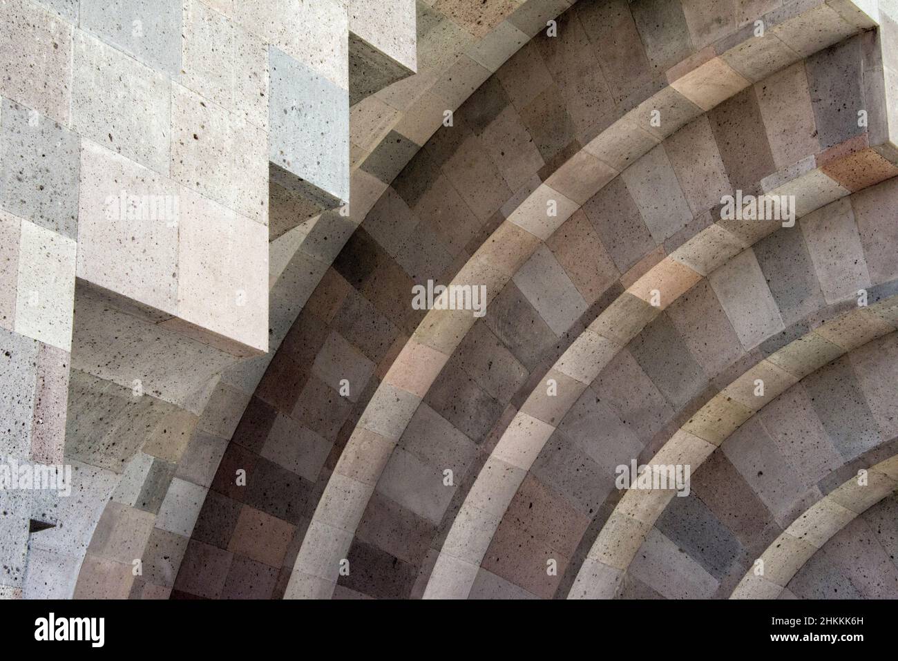 St. Gregory's Gate auf dem Komplex des Muttergottes von Heiligen Etchmiadzin, die Mutterkirche der armenischen Apostolischen Kirche, UNESCO-Weltkulturerbe Stockfoto