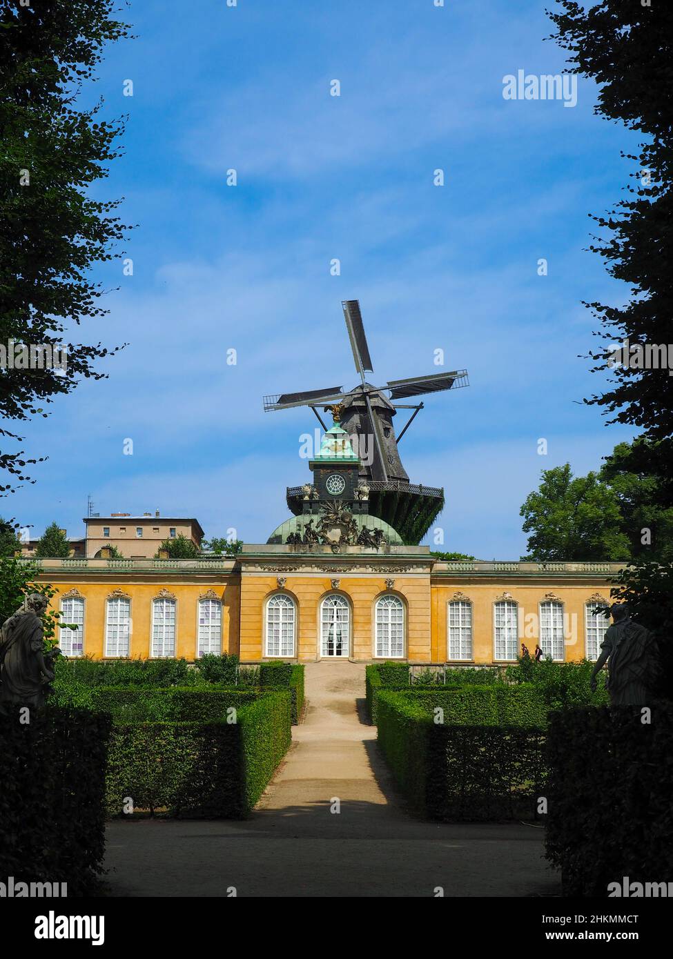 New Chambers, Sanssouci, Potsdam, Deutschland Stockfoto