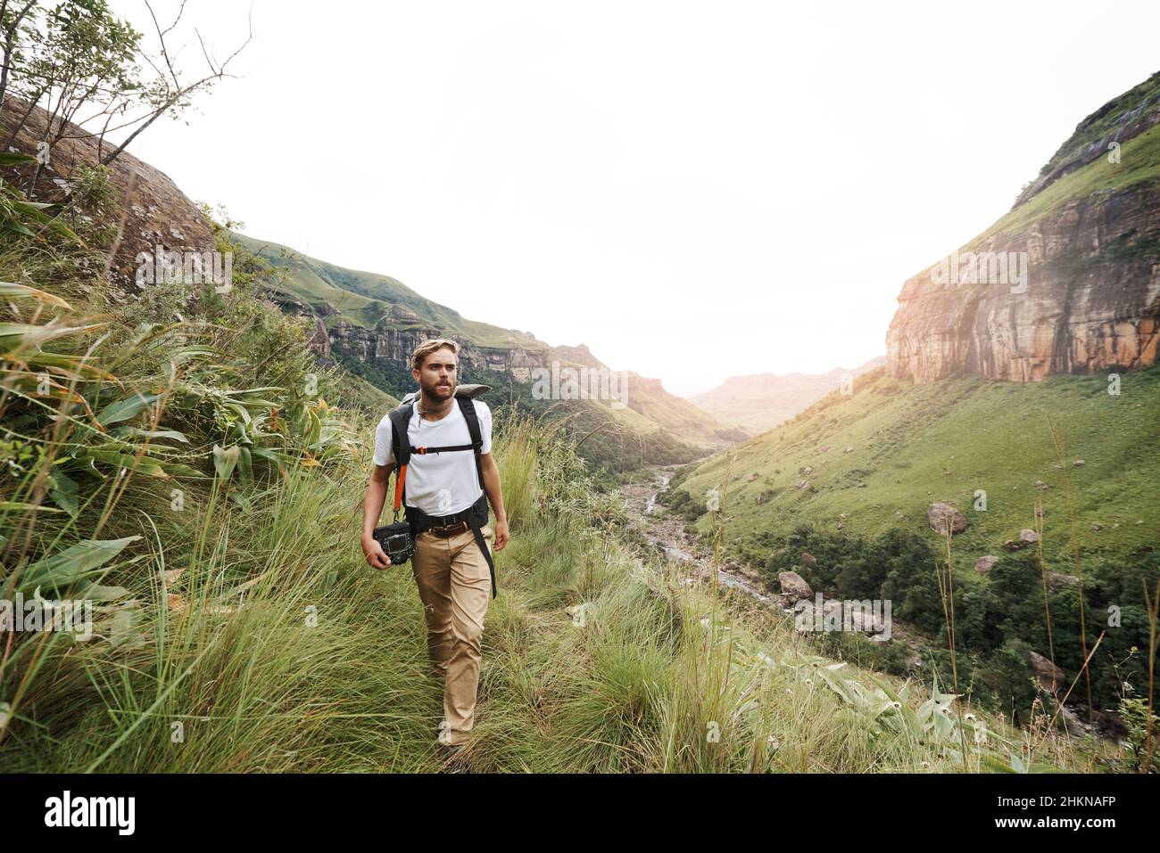 Auf diese Weise kann ich einige großartige Abenteuer spüren Stockfoto