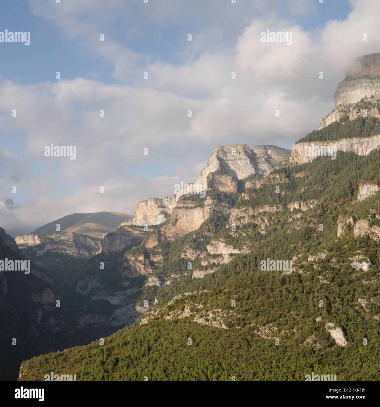 Der Blick vom Anisclo Canyon Viewpooint Stockfoto