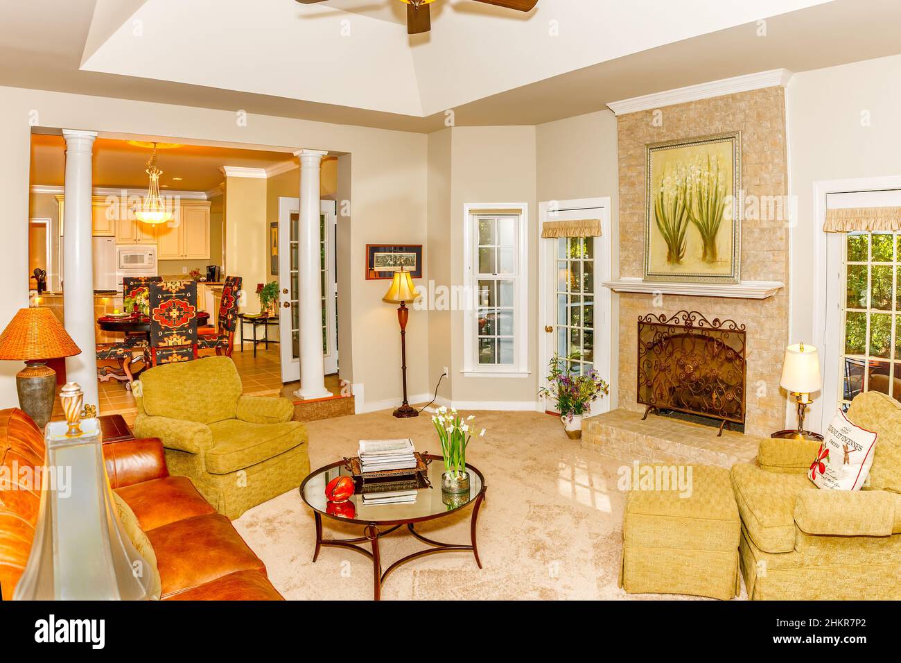 High-End-Innenraum Stockfoto