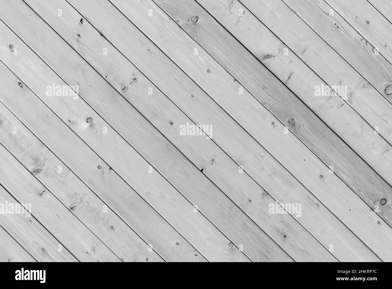 Nahaufnahme des neuen grauen Holzhintergrunds. Stockfoto