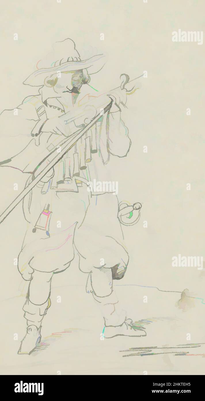 Kunst inspiriert von Soldier die von Artotop modernisierten Classic Works schließen die Pfanne seiner Muskete mit einem Schuss Modernität. Formen, Farbe und Wert, auffällige visuelle Wirkung auf Kunst. Emotionen durch Freiheit von Kunstwerken auf zeitgemäße Weise. Eine zeitlose Botschaft, die eine wild kreative neue Richtung verfolgt. Künstler, die sich dem digitalen Medium zuwenden und die Artotop NFT erschaffen Stockfoto