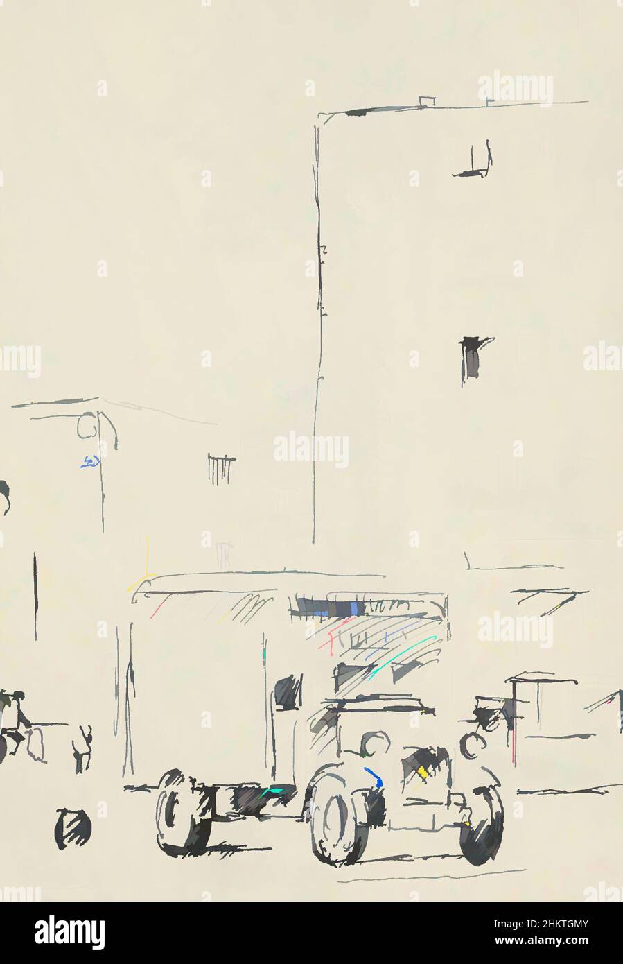 Kunst inspiriert von Bus auf einer Straße, Classic Works modernisiert von Artotop mit einem Schuss Moderne. Formen, Farbe und Wert, auffällige visuelle Wirkung auf Kunst. Emotionen durch Freiheit von Kunstwerken auf zeitgemäße Weise. Eine zeitlose Botschaft, die eine wild kreative neue Richtung verfolgt. Künstler, die sich dem digitalen Medium zuwenden und die Artotop NFT erschaffen Stockfoto