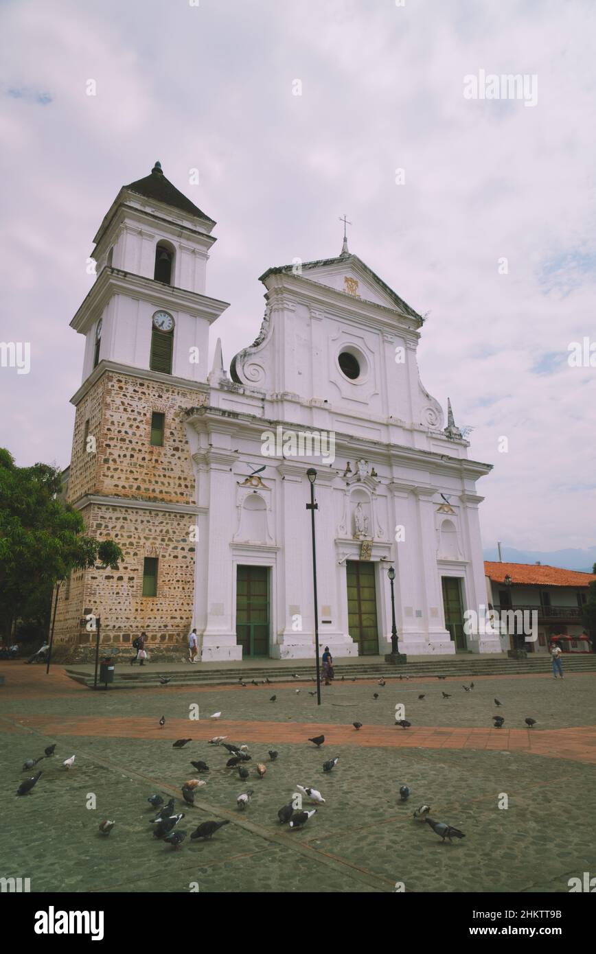 Alte Kolonialstadt Santa fe de Antioquia, Kolumbien Stockfoto