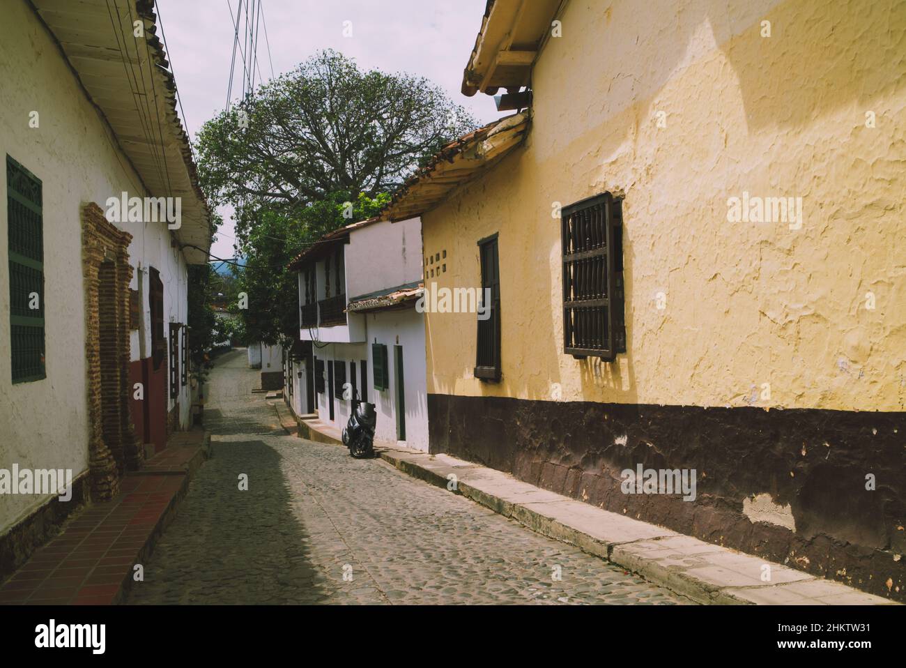 Alte Kolonialstadt Santa fe de Antioquia, Kolumbien Stockfoto