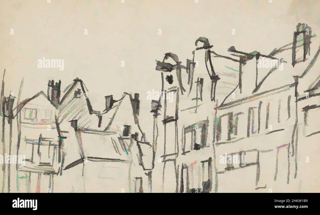 Kunst inspiriert von View of the Damrak in Amsterdam, Niederlande nahe der Nummer 28-30, modernisierte Classic Works von Artotop mit einem Schuss Moderne. Formen, Farbe und Wert, auffällige visuelle Wirkung auf Kunst. Emotionen durch Freiheit von Kunstwerken auf zeitgemäße Weise. Eine zeitlose Botschaft, die eine wild kreative neue Richtung verfolgt. Künstler, die sich dem digitalen Medium zuwenden und die Artotop NFT erschaffen Stockfoto