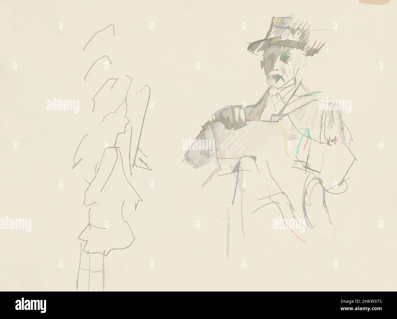 Von dem Künstler inspirierte Kunst ist wahrscheinlich Isaac Israelels selbst. Tänzer und ein Künstler bei der Arbeit, Classic Works modernisiert von Artotop mit einem Schuss Moderne. Formen, Farbe und Wert, auffällige visuelle Wirkung auf Kunst. Emotionen durch Freiheit von Kunstwerken auf zeitgemäße Weise. Eine zeitlose Botschaft, die eine wild kreative neue Richtung verfolgt. Künstler, die sich dem digitalen Medium zuwenden und die Artotop NFT erschaffen Stockfoto