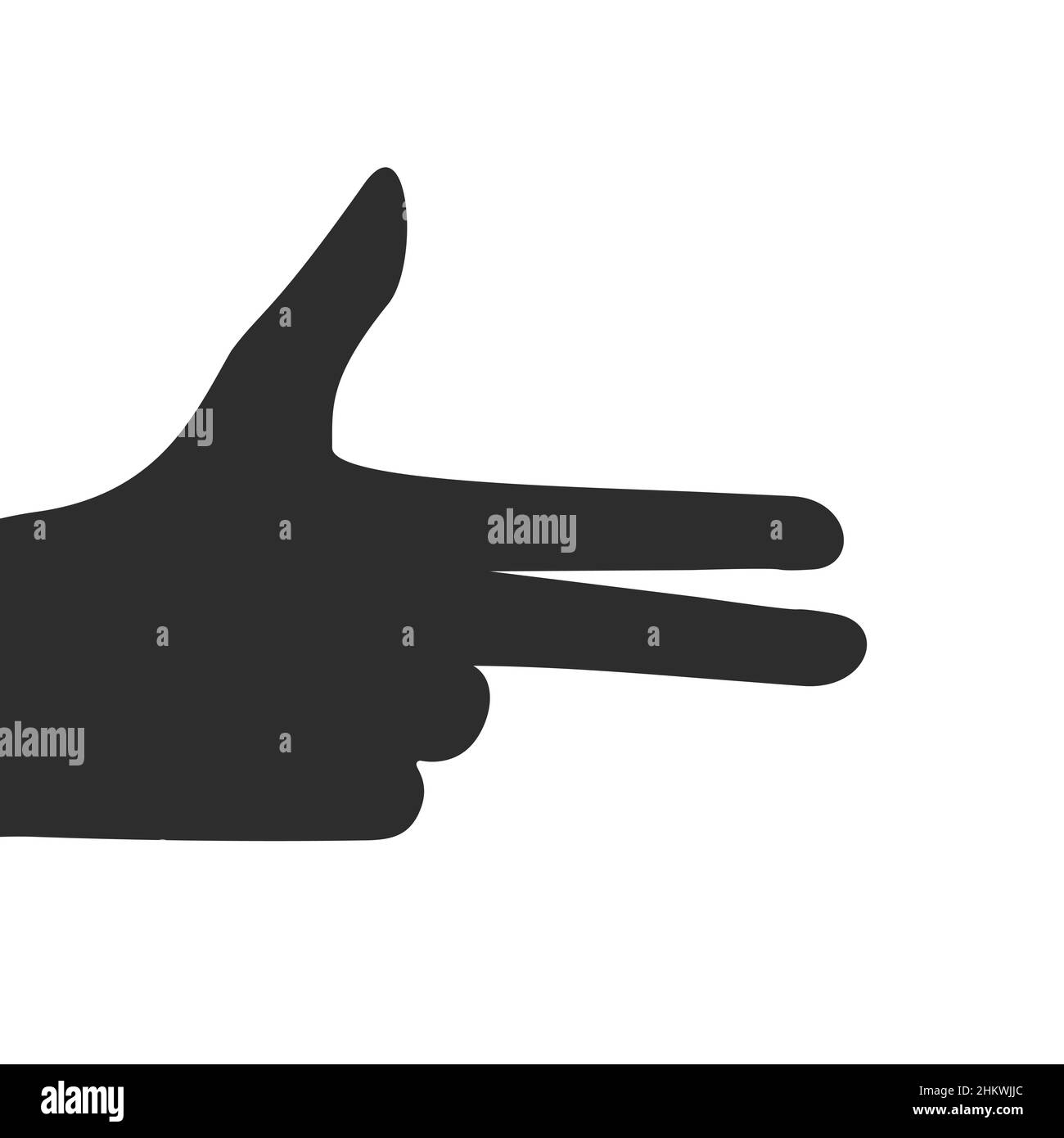 Mittelfinger cartoon SchwarzweißStockfotos und bilder Alamy