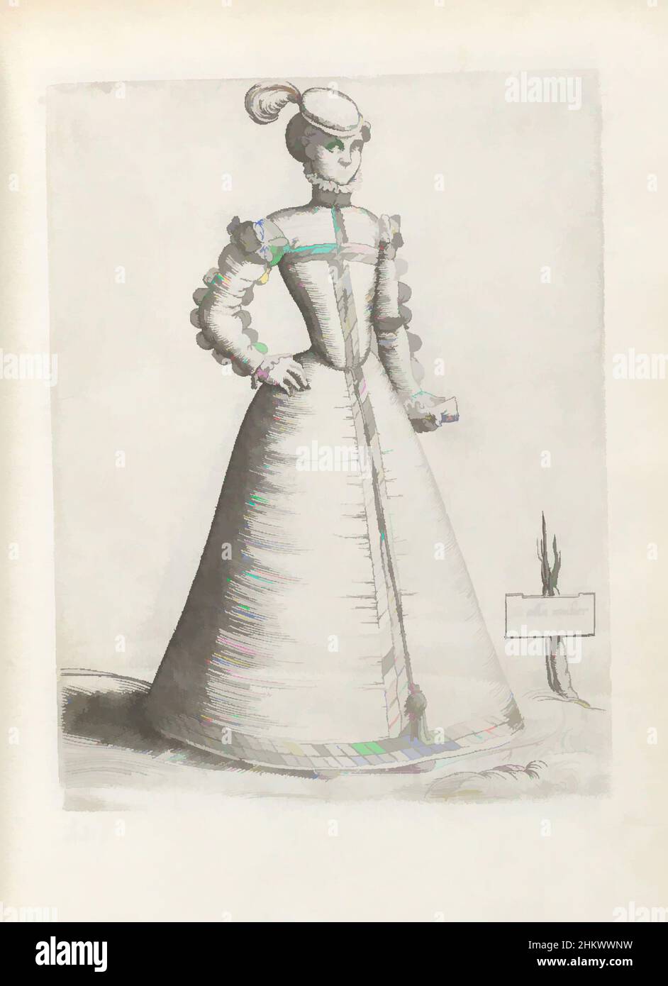 Kunst inspiriert von Galla mulier, Einer verheirateten Frau aus