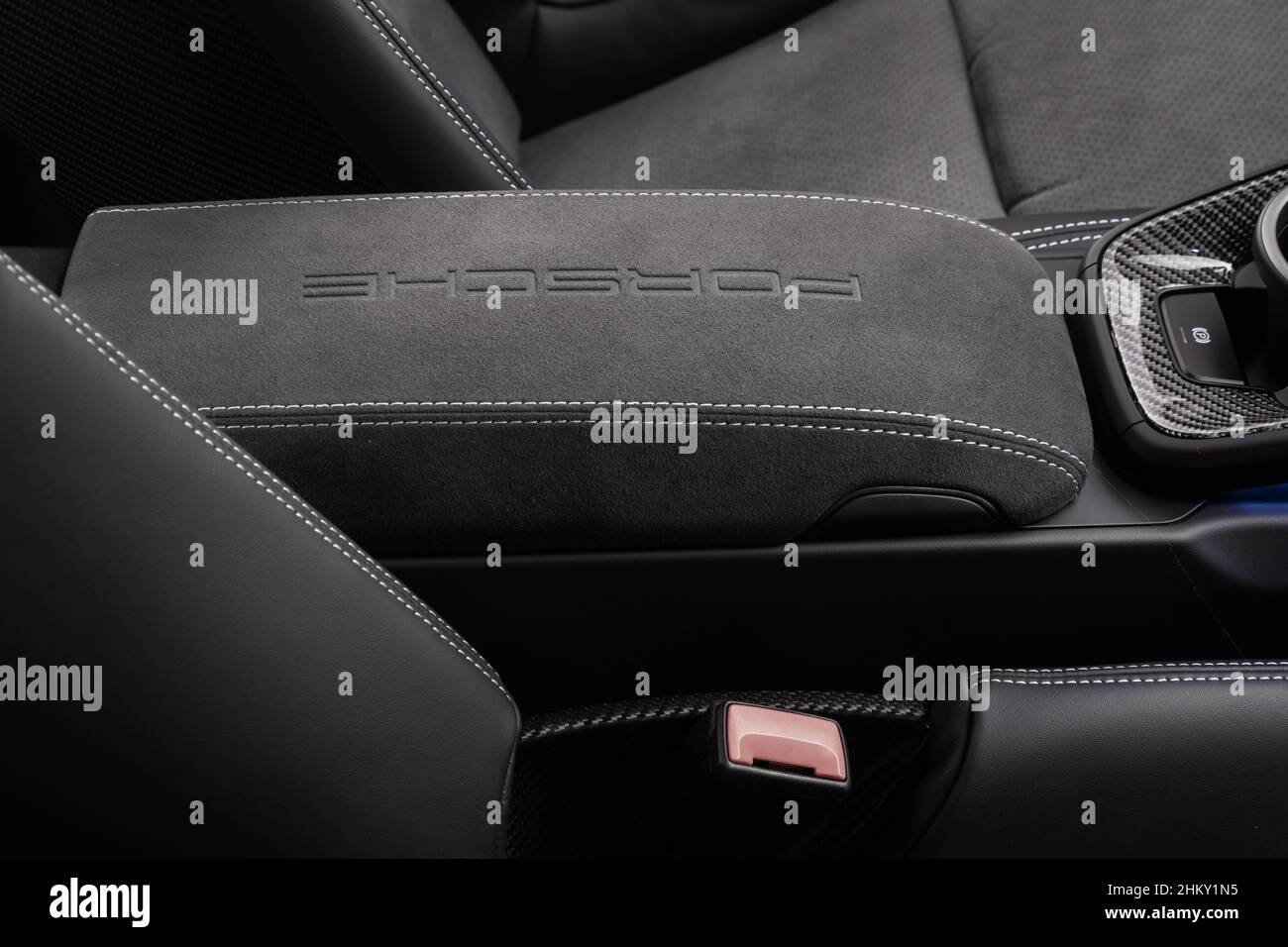 Porsche 992 GT3 Stockfoto