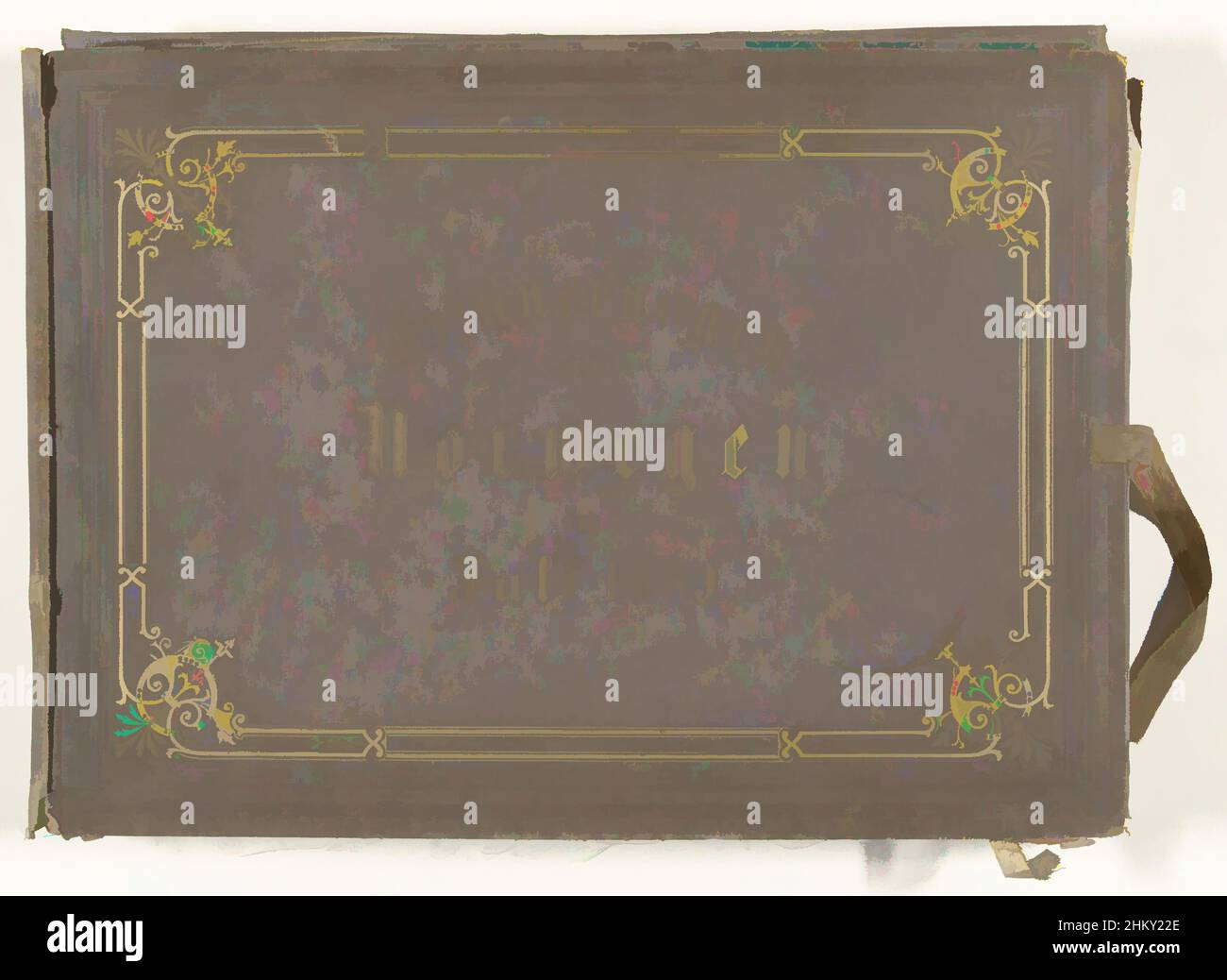 Art Inspired by Fotoalbum von Kaiser Wilhelm II Erinnerungen an Norwegen im Juli 1889, Fotoalbum von Kaiser Wilhelm II Erinnerungen an Norwegen im Juli 1889 mit Albumendrucken und kodak-Fotos., Paul Güssfeldt, Carl Saltzmann, Norwegen, Jul-1889, Karton, Leinen (Material), Höhe 335, Klassisches Werk, das von Artotop mit einem Schuss Moderne modernisiert wurde. Formen, Farbe und Wert, auffällige visuelle Wirkung auf Kunst. Emotionen durch Freiheit von Kunstwerken auf zeitgemäße Weise. Eine zeitlose Botschaft, die eine wild kreative neue Richtung verfolgt. Künstler, die sich dem digitalen Medium zuwenden und die Artotop NFT erschaffen Stockfoto