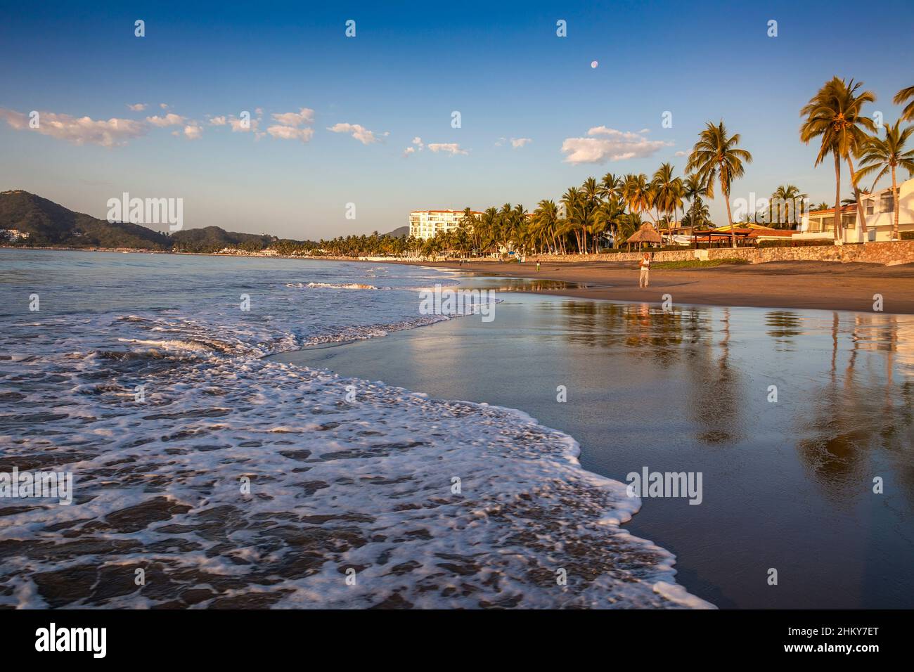 Manzanillo Beach. Pazifischer Ozean. Colima. Mexiko, Nordamerika Stockfoto