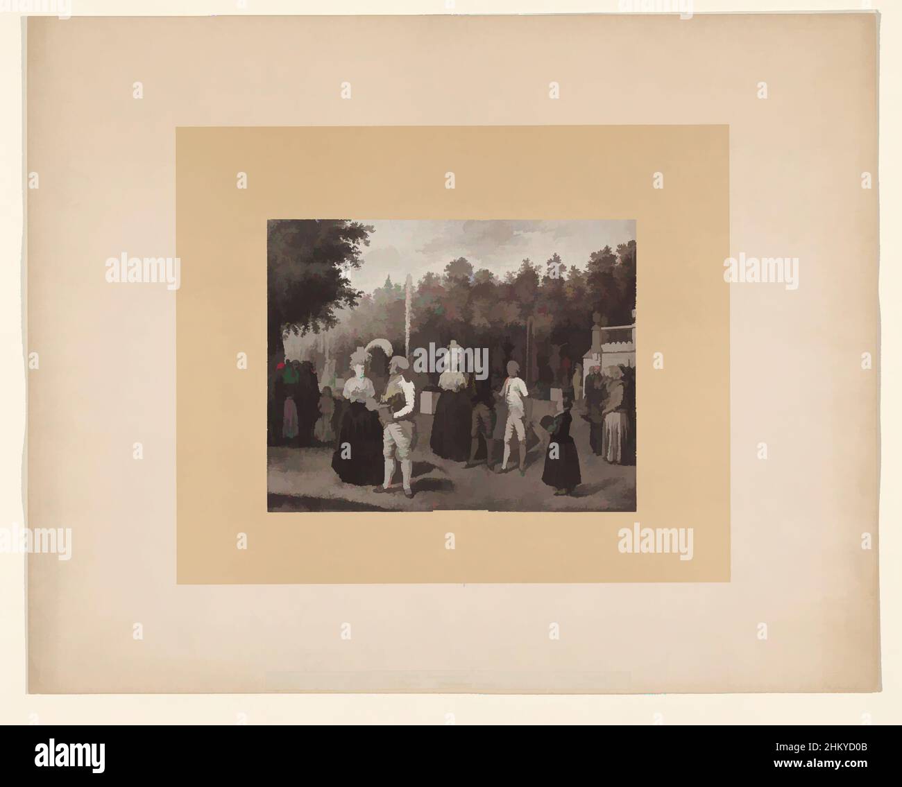 Kunst inspiriert von der Begegnung von Kaiser Franz II. Mit Karl Theodor von Bayern, 1792.Oelgemälde von Joh. Baptist Höchle. Zusammenfassung Kaiser Franz II. Traf Karl Theodor, Kurfürst von Bayern, in Nymphenburg (1792), Gemälde der Begegnung von Kaiser Franz II. Mit dem bayerischen Kurfürsten, Klassische Werke, die von Artotop mit einem Schuss Moderne modernisiert wurden. Formen, Farbe und Wert, auffällige visuelle Wirkung auf Kunst. Emotionen durch Freiheit von Kunstwerken auf zeitgemäße Weise. Eine zeitlose Botschaft, die eine wild kreative neue Richtung verfolgt. Künstler, die sich dem digitalen Medium zuwenden und die Artotop NFT erschaffen Stockfoto