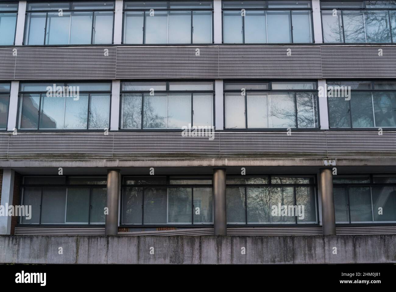 Gebäude 70s, London, England, Großbritannien Stockfoto