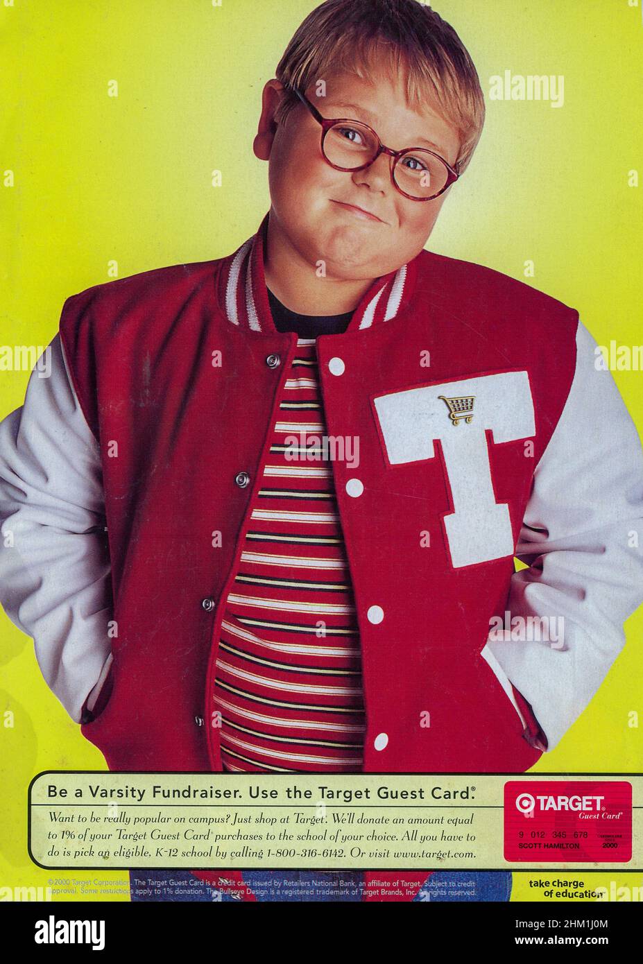 Anzeige aus der Vintage-Ausgabe von „McCall's“, August 2000, USA Stockfoto