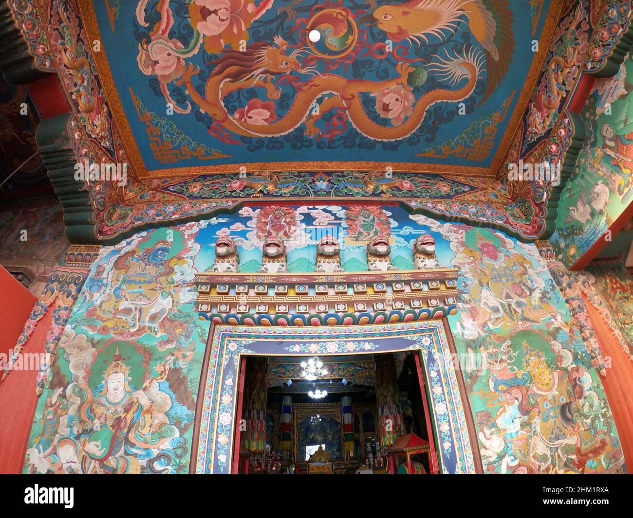 Boudha Stupa, Kathmandu, Nepal. Boudhanath Stupa. Boudhanath, auch Boudha genannt, ist eine Stupa in Kathmandu, Nepal. Stockfoto