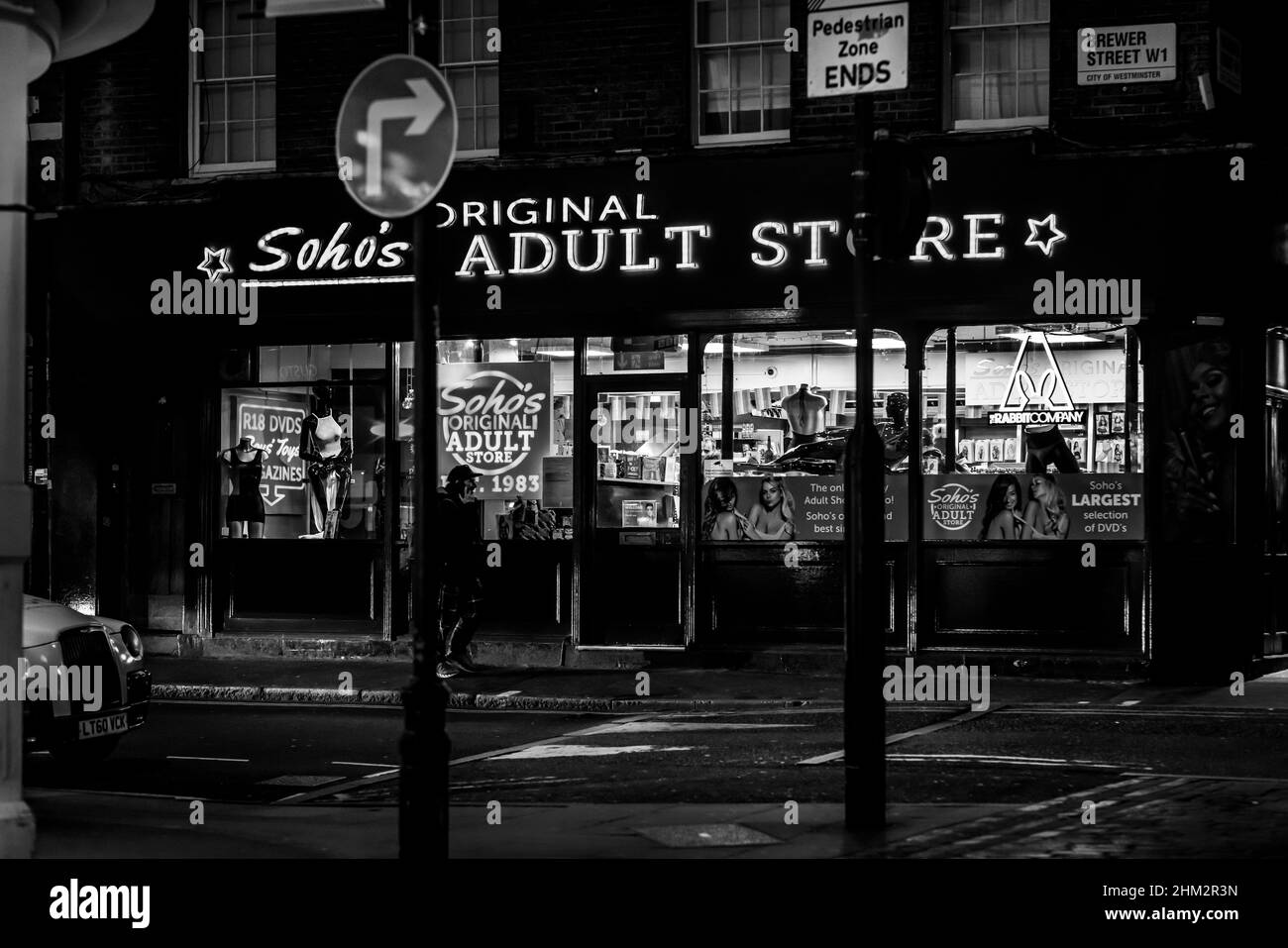 London West End und um Piccadilly Stockfoto